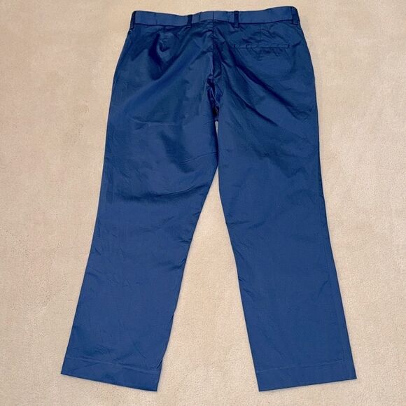 LE 31 Men’s Blue Dress Pant 33 x 36L Straight Pockets SIMONS - Picture 7 of 9